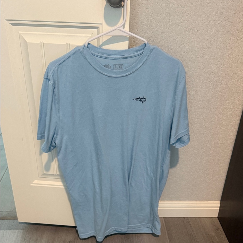 Casual Sky Blue Tee by [Brand]